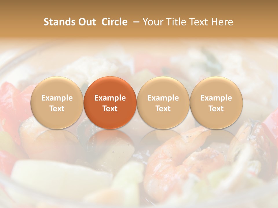 Nutrition Crab Vitamin PowerPoint Template