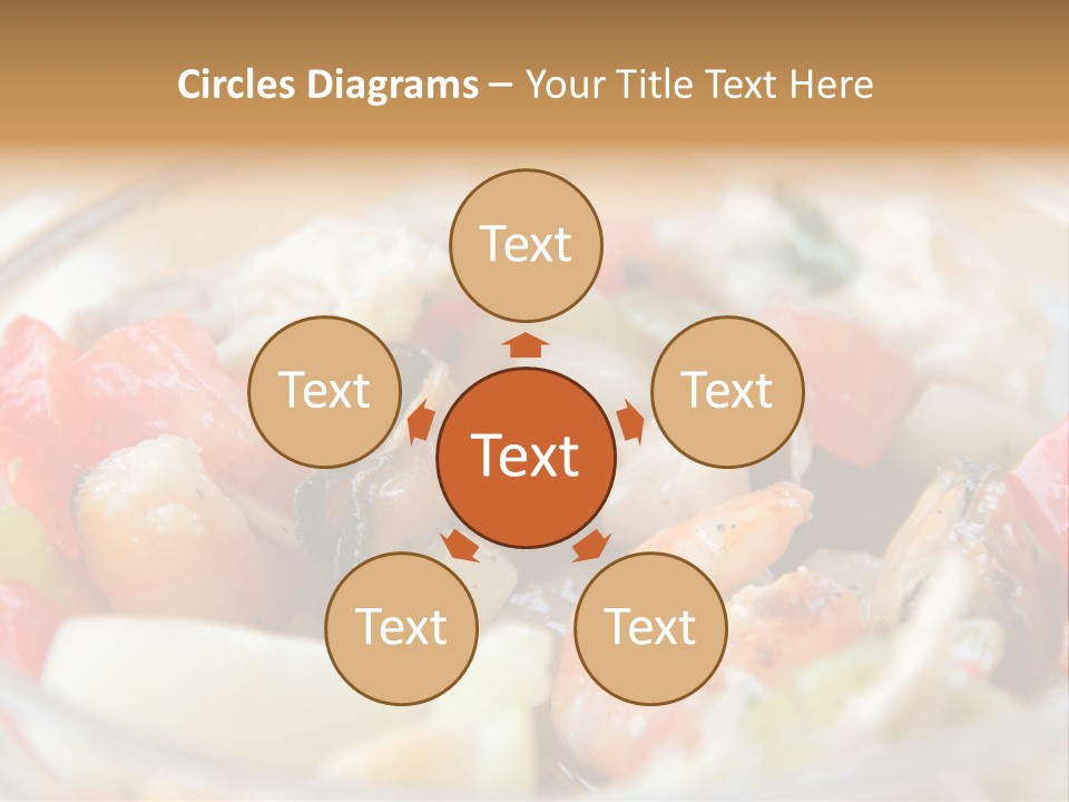 Nutrition Crab Vitamin PowerPoint Template