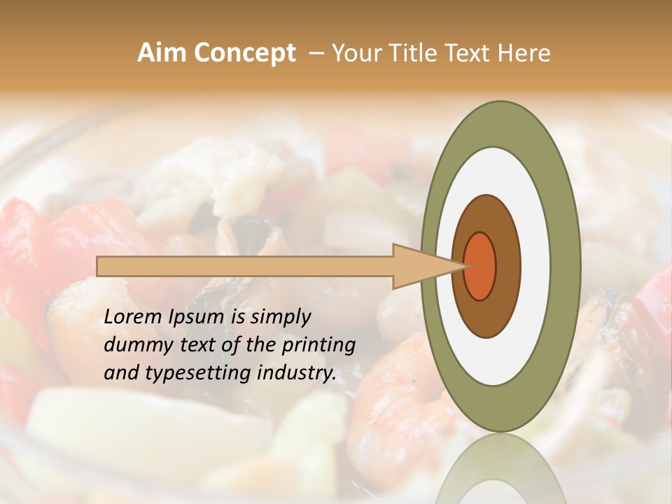 Nutrition Crab Vitamin PowerPoint Template