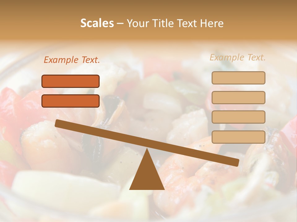 Nutrition Crab Vitamin PowerPoint Template