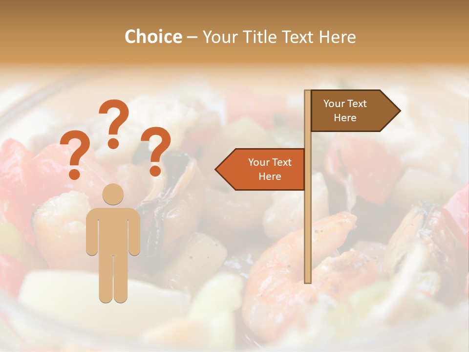 Nutrition Crab Vitamin PowerPoint Template