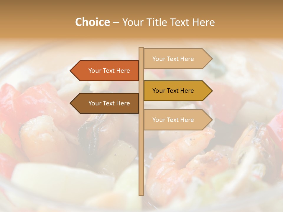 Nutrition Crab Vitamin PowerPoint Template