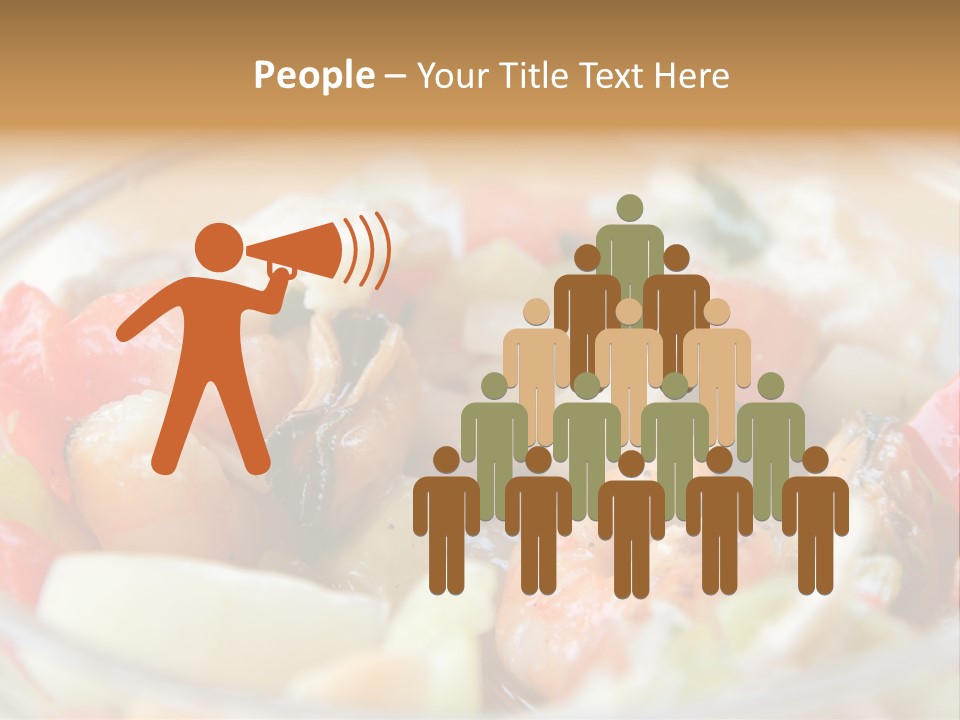 Nutrition Crab Vitamin PowerPoint Template