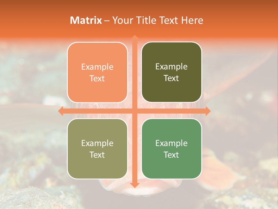 Nature Island Undersea PowerPoint Template