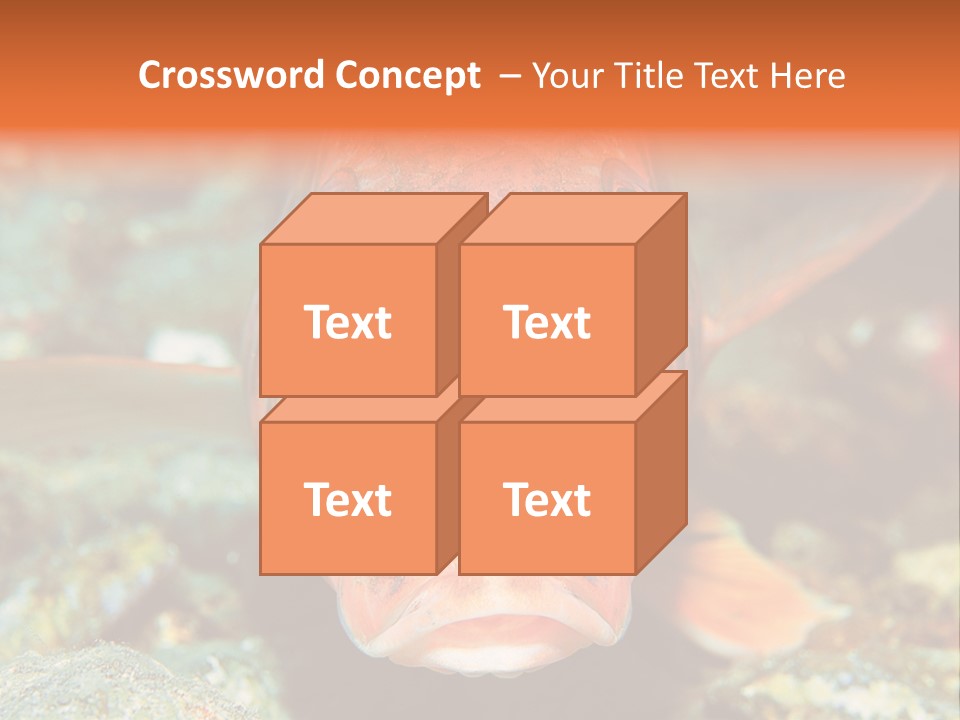 Nature Island Undersea PowerPoint Template