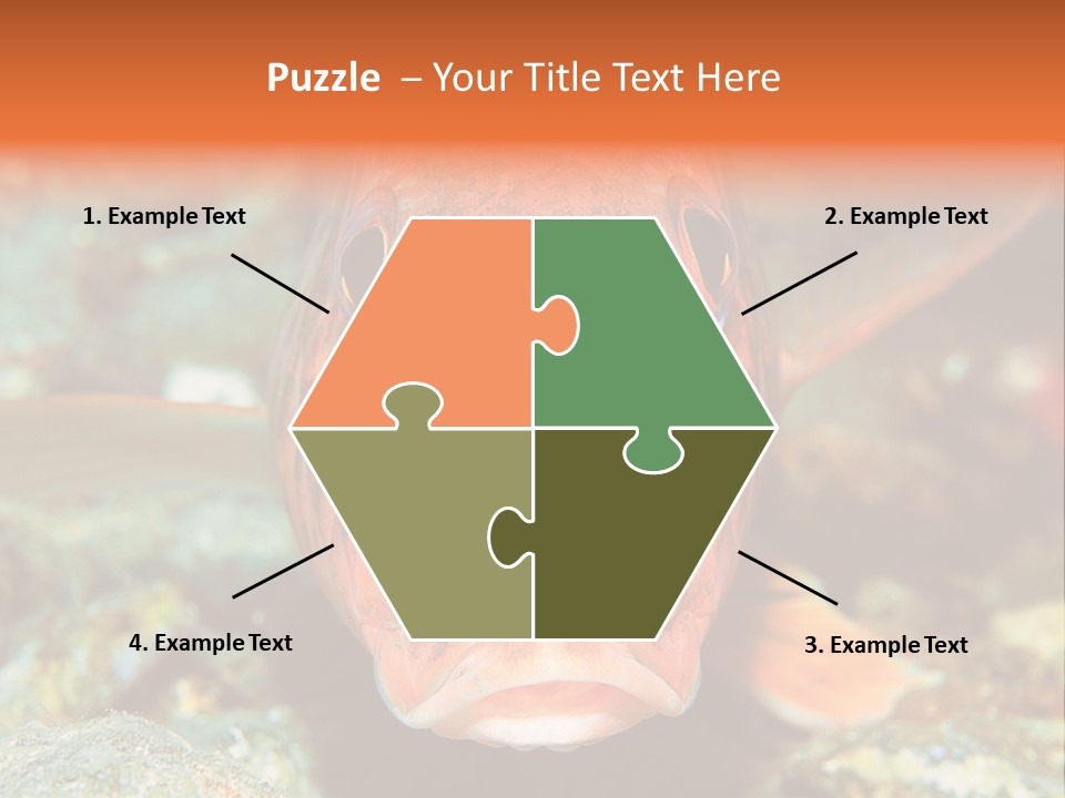 Nature Island Undersea PowerPoint Template