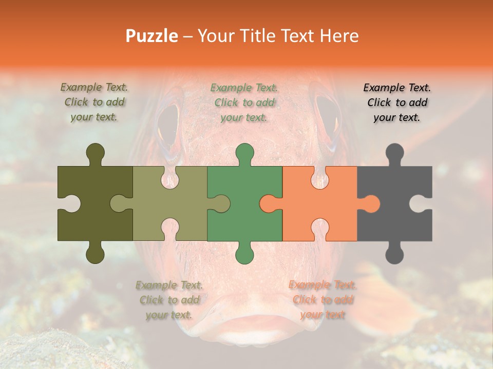 Nature Island Undersea PowerPoint Template