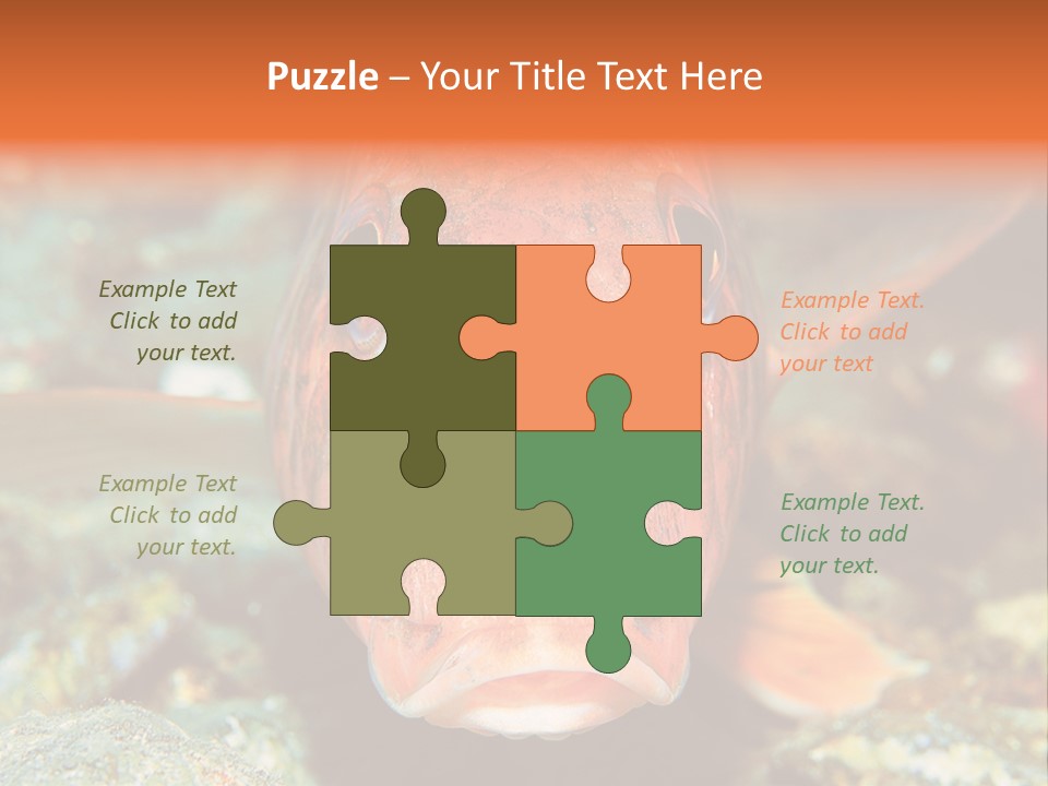 Nature Island Undersea PowerPoint Template