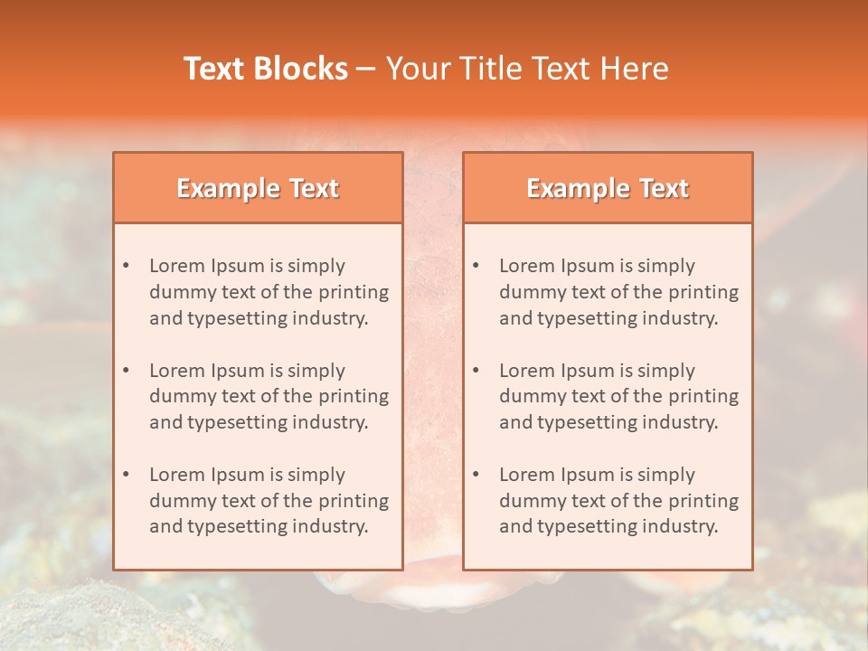 Nature Island Undersea PowerPoint Template