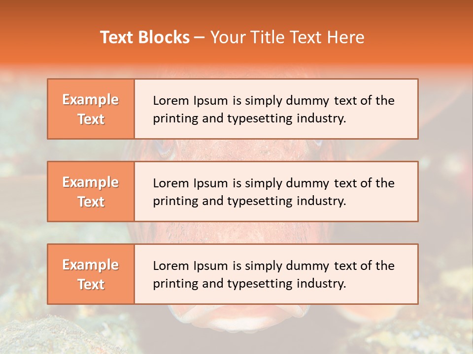Nature Island Undersea PowerPoint Template