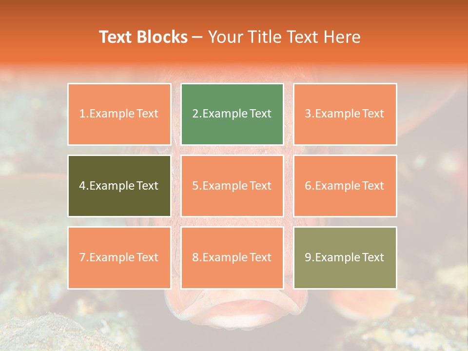 Nature Island Undersea PowerPoint Template