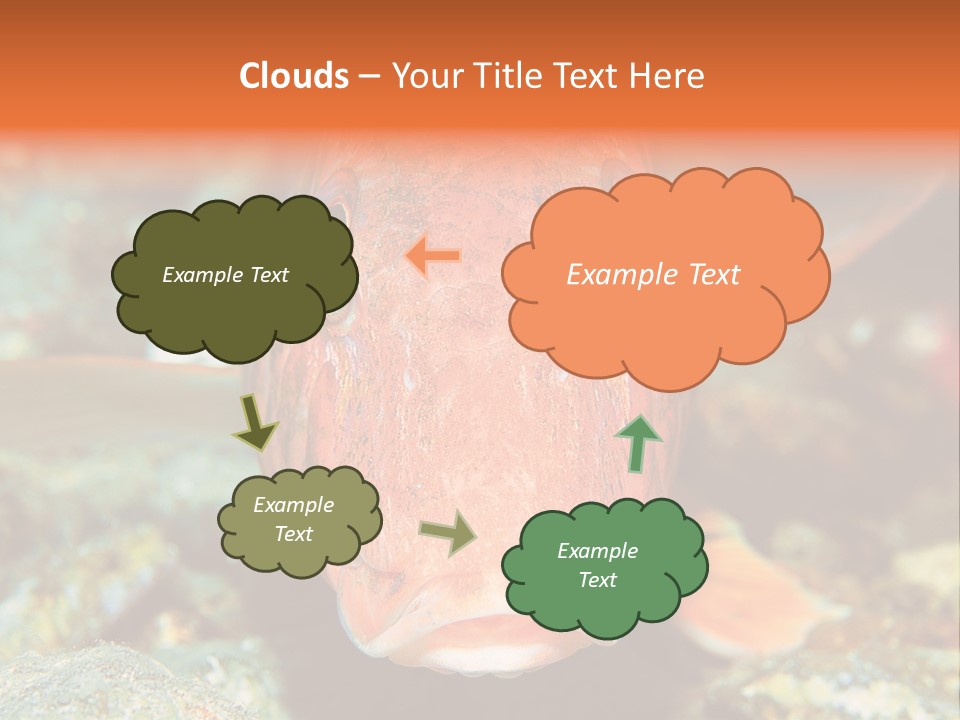 Nature Island Undersea PowerPoint Template