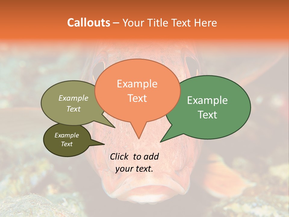 Nature Island Undersea PowerPoint Template