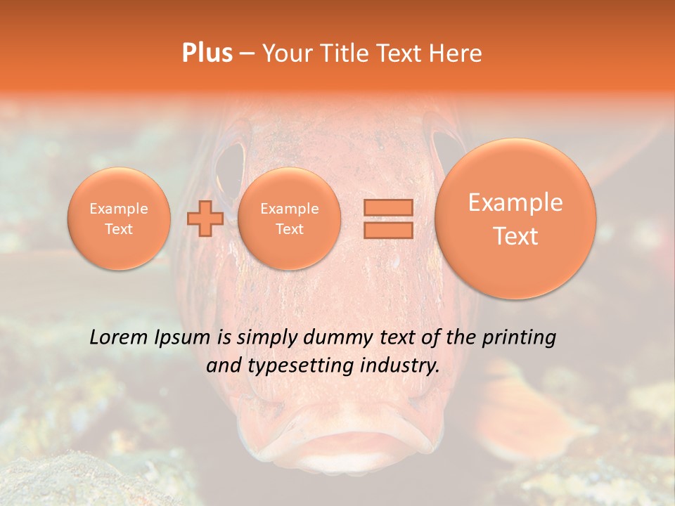 Nature Island Undersea PowerPoint Template