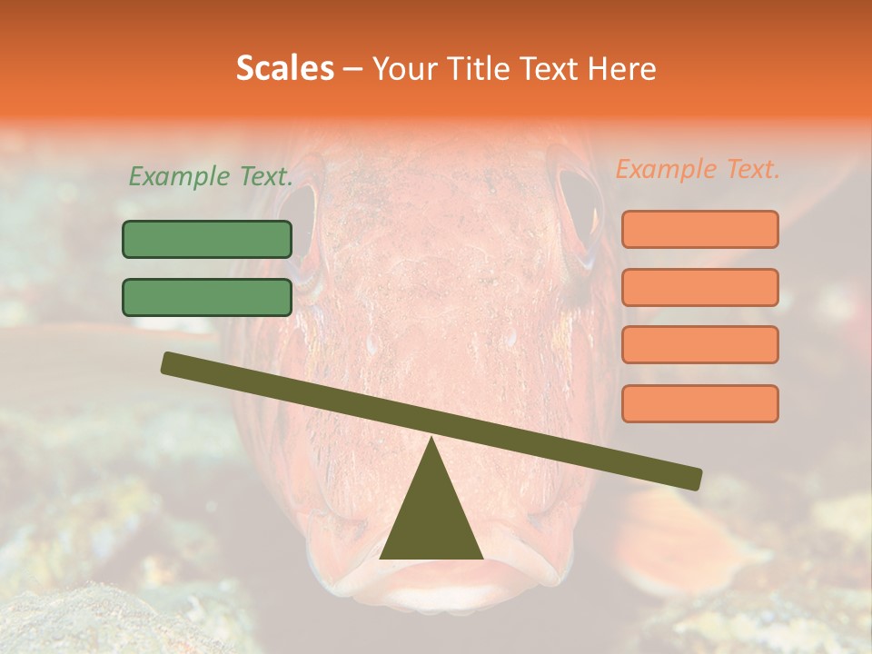 Nature Island Undersea PowerPoint Template