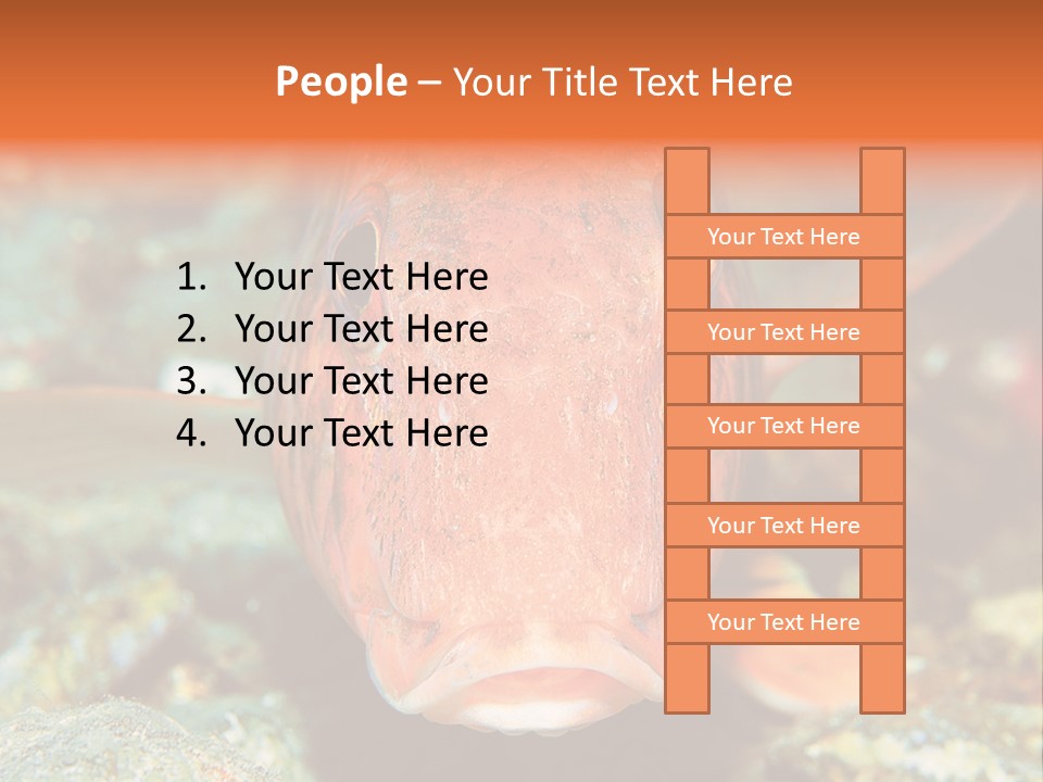 Nature Island Undersea PowerPoint Template