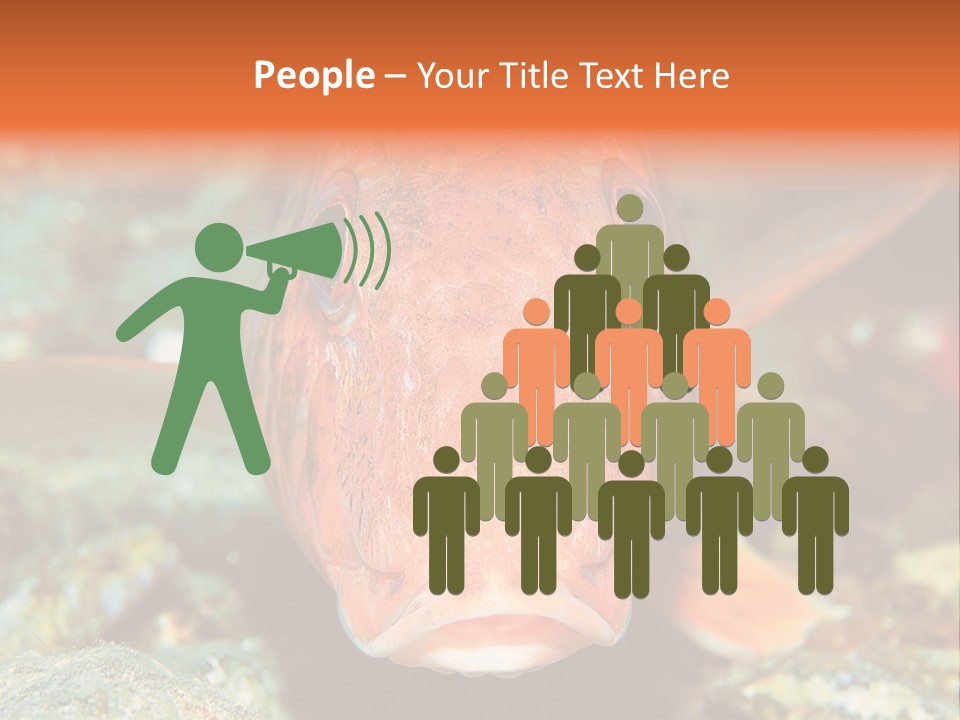 Nature Island Undersea PowerPoint Template