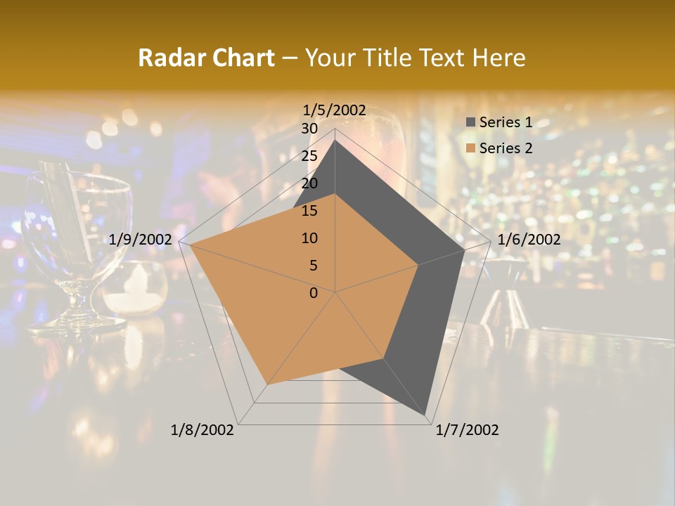 A Glass Of Beer Sitting On Top Of A Table PowerPoint Template