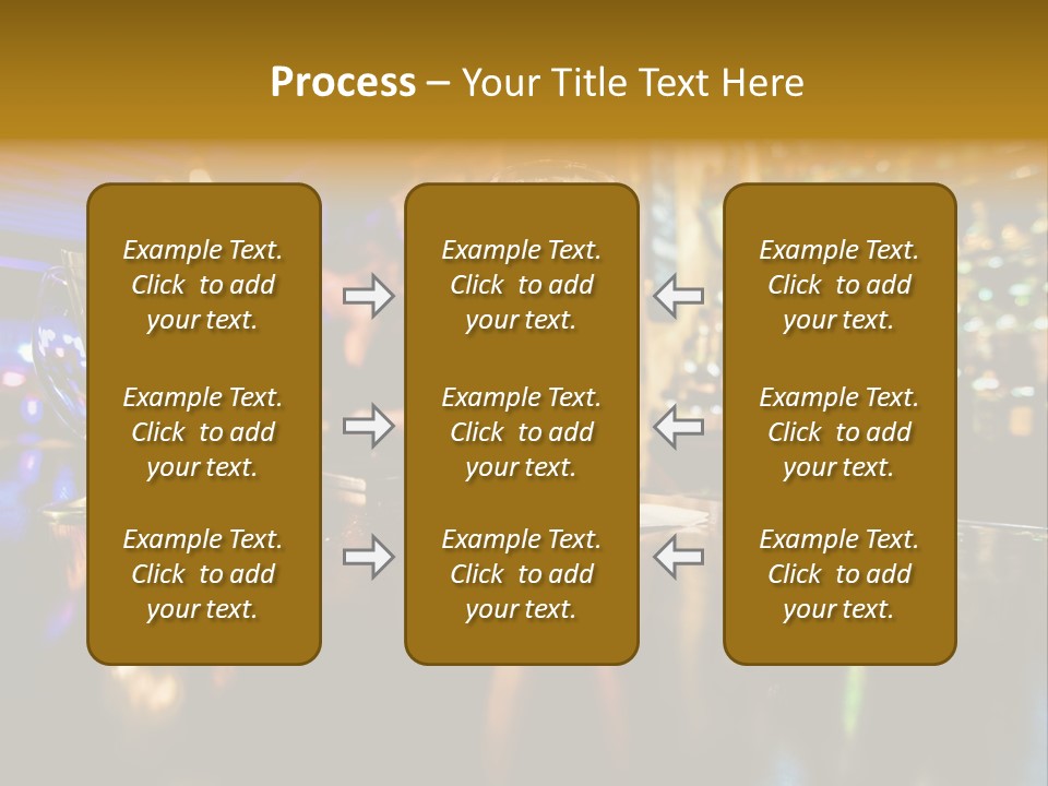 A Glass Of Beer Sitting On Top Of A Table PowerPoint Template