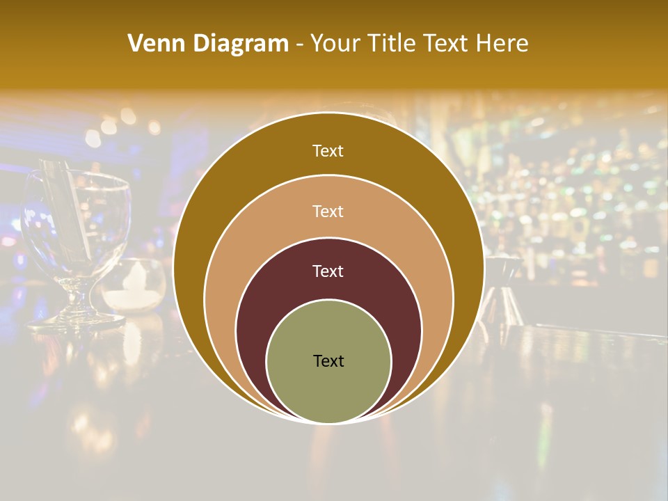 A Glass Of Beer Sitting On Top Of A Table PowerPoint Template