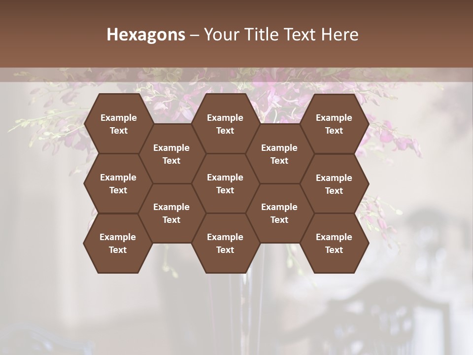 Elegant Floral Decoration PowerPoint Template