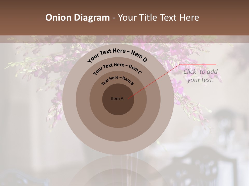 Elegant Floral Decoration PowerPoint Template