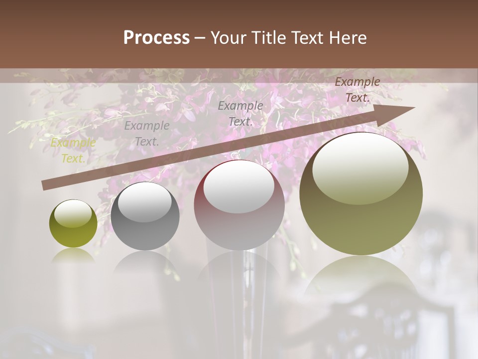 Elegant Floral Decoration PowerPoint Template