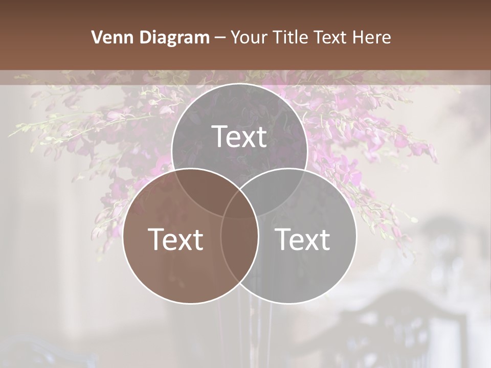 Elegant Floral Decoration PowerPoint Template