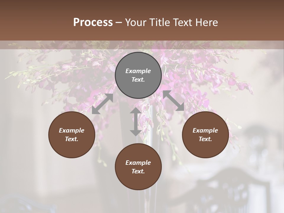 Elegant Floral Decoration PowerPoint Template