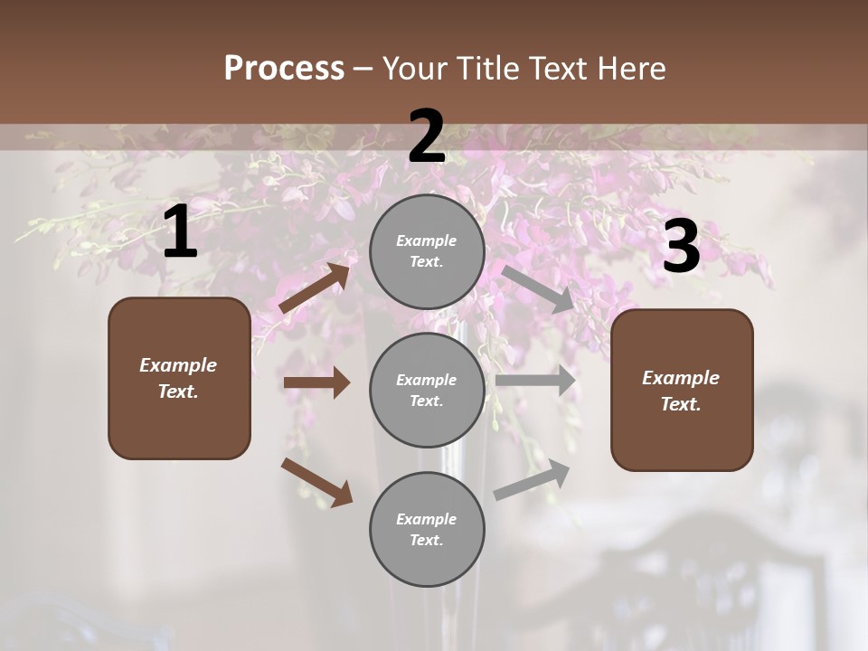 Elegant Floral Decoration PowerPoint Template