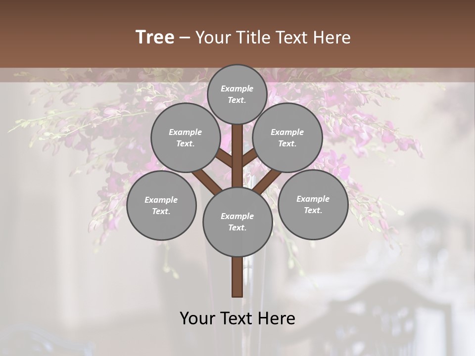 Elegant Floral Decoration PowerPoint Template