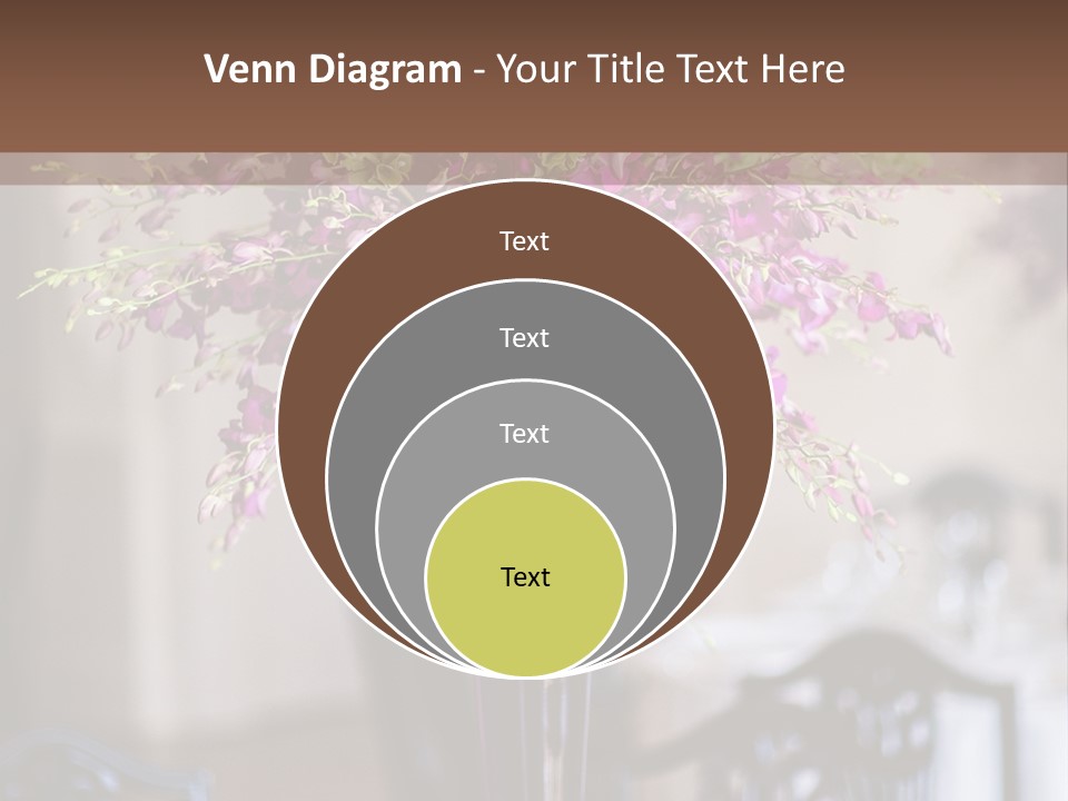 Elegant Floral Decoration PowerPoint Template