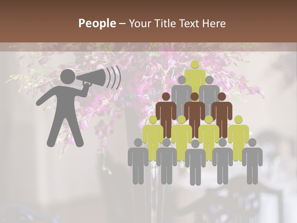 Elegant Floral Decoration PowerPoint Template