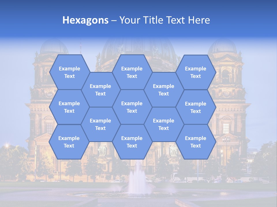 Tv Tower East Berlin Berliner Dom PowerPoint Template