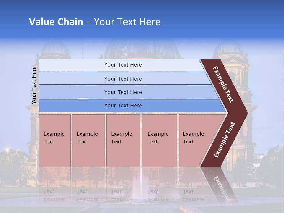 Tv Tower East Berlin Berliner Dom PowerPoint Template
