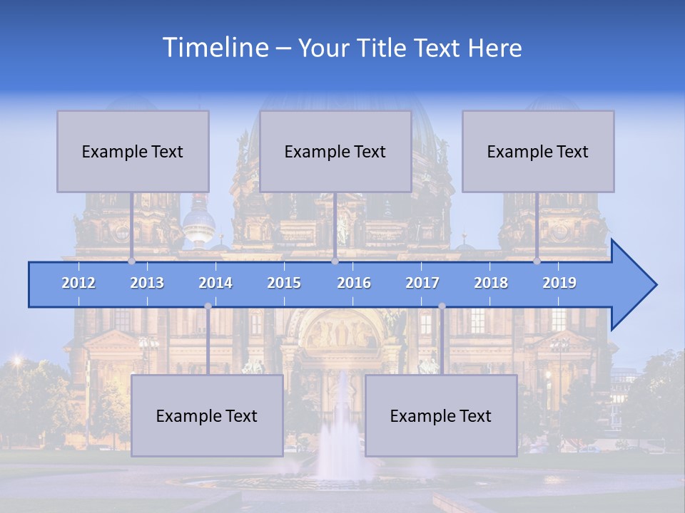 Tv Tower East Berlin Berliner Dom PowerPoint Template
