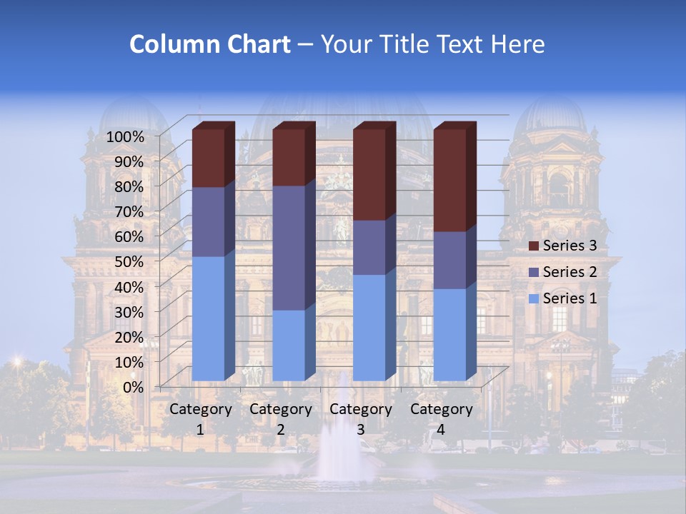 Tv Tower East Berlin Berliner Dom PowerPoint Template