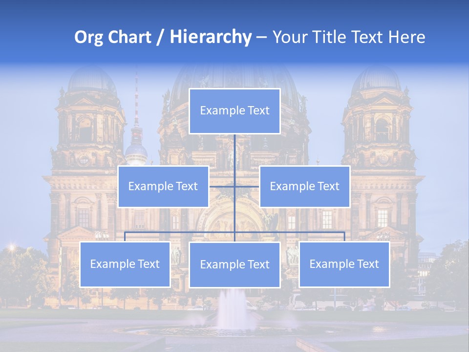 Tv Tower East Berlin Berliner Dom PowerPoint Template