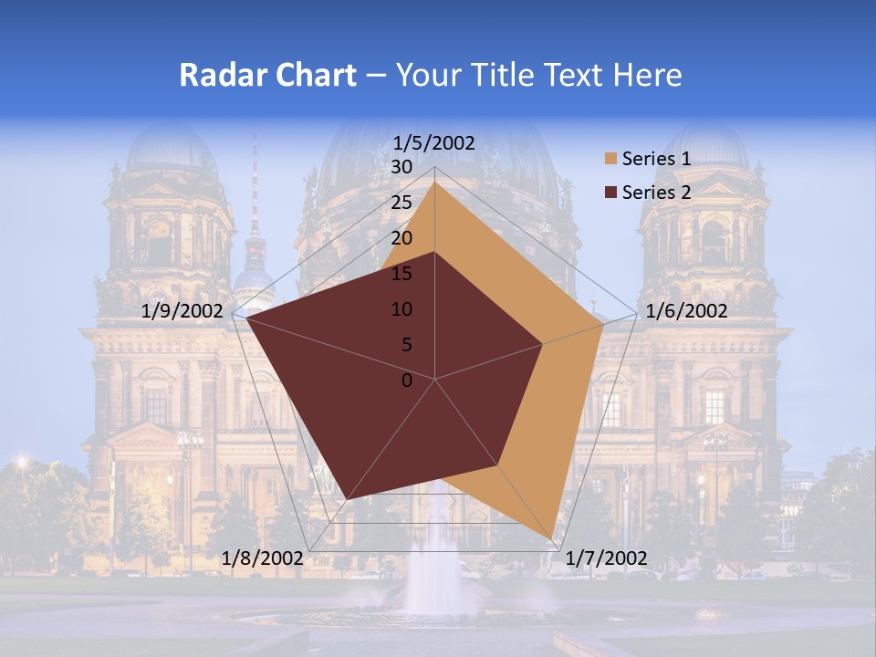 Tv Tower East Berlin Berliner Dom PowerPoint Template