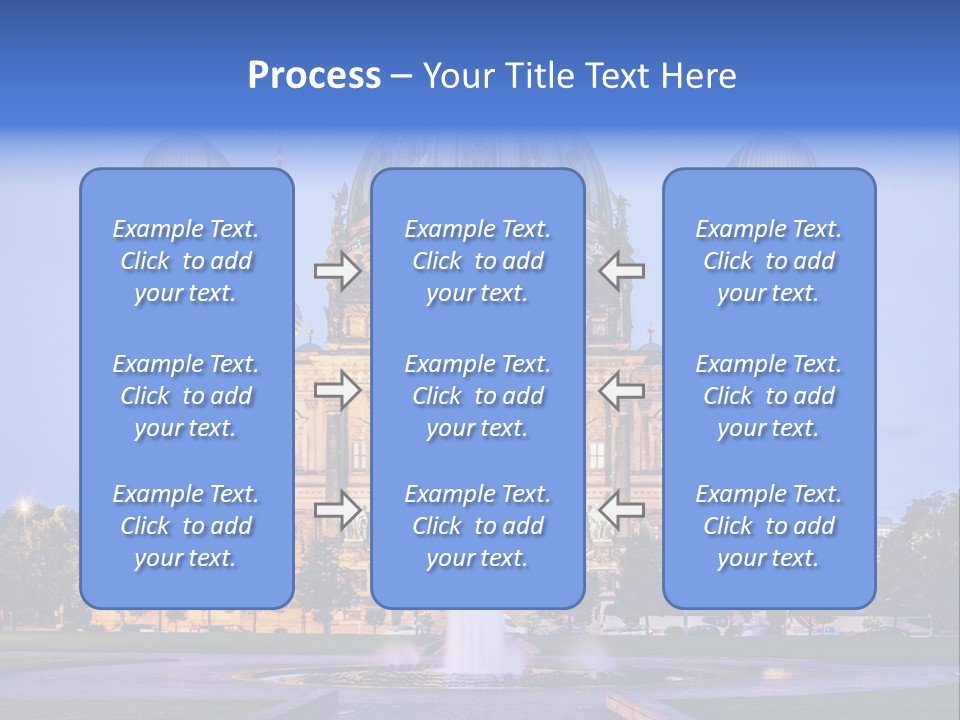 Tv Tower East Berlin Berliner Dom PowerPoint Template
