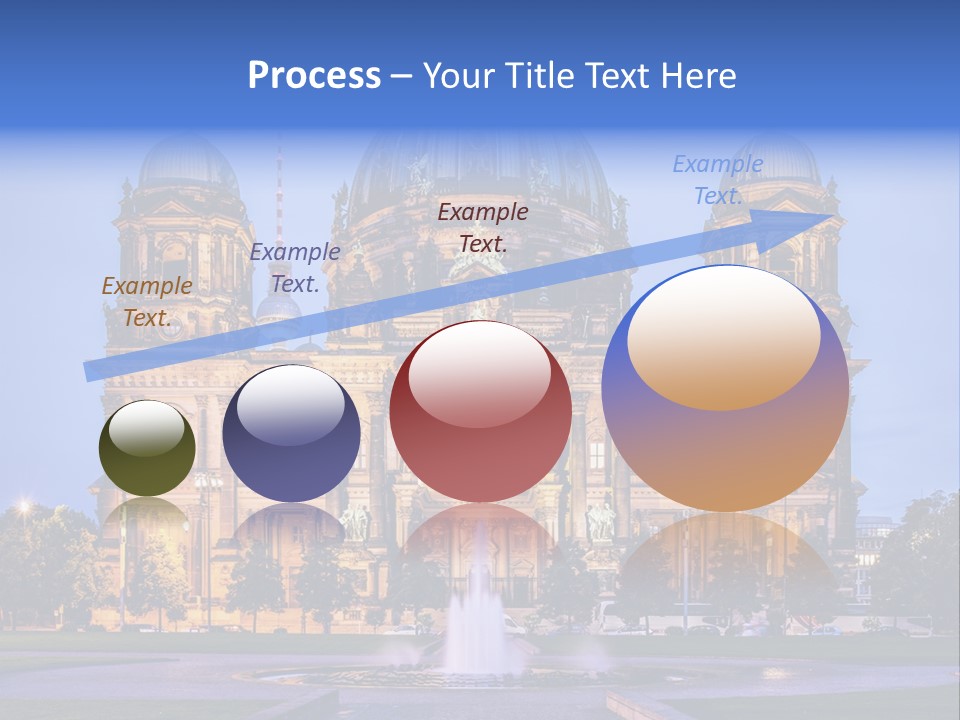 Tv Tower East Berlin Berliner Dom PowerPoint Template