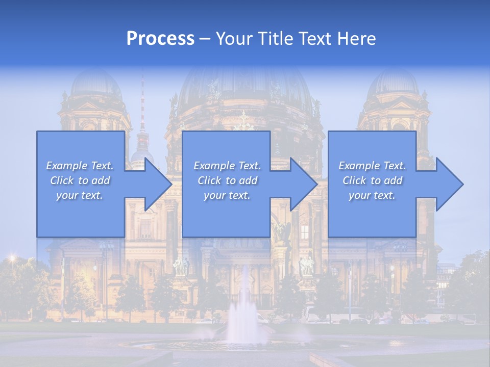 Tv Tower East Berlin Berliner Dom PowerPoint Template