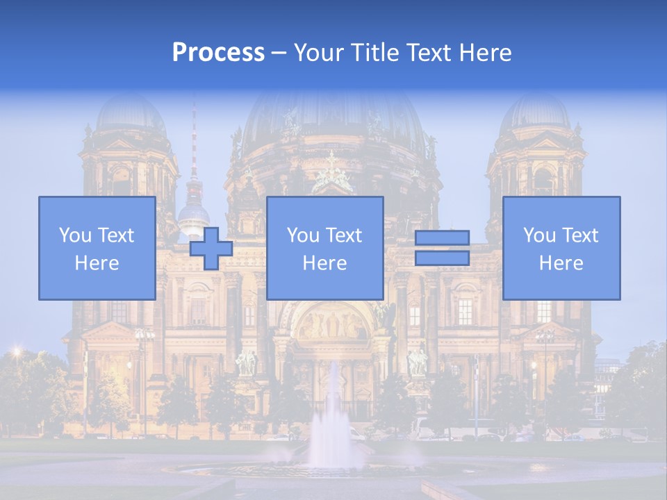 Tv Tower East Berlin Berliner Dom PowerPoint Template