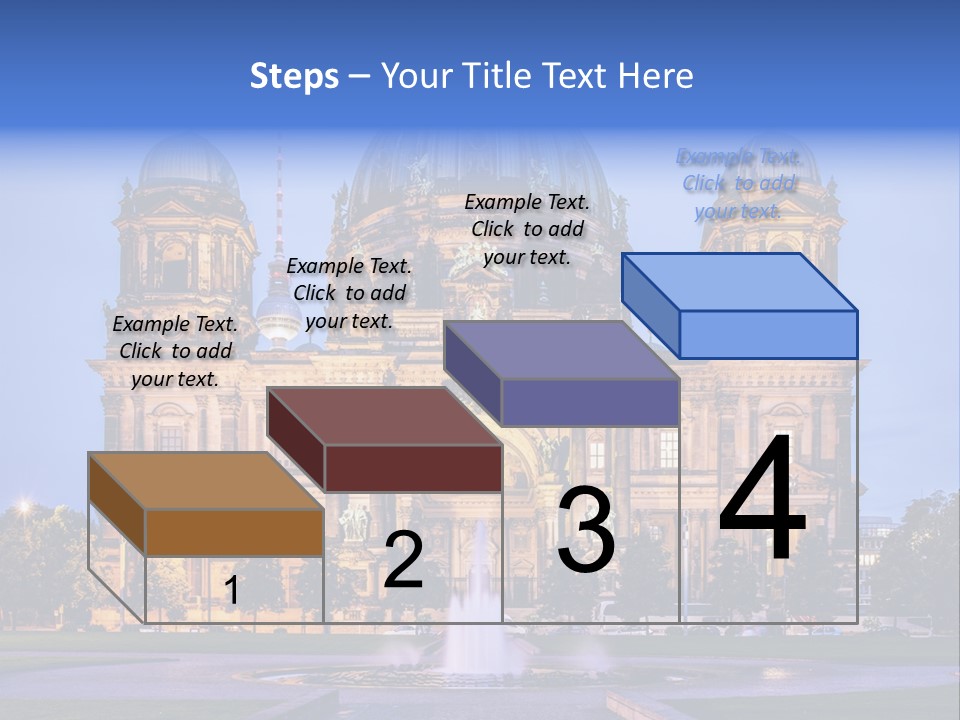 Tv Tower East Berlin Berliner Dom PowerPoint Template