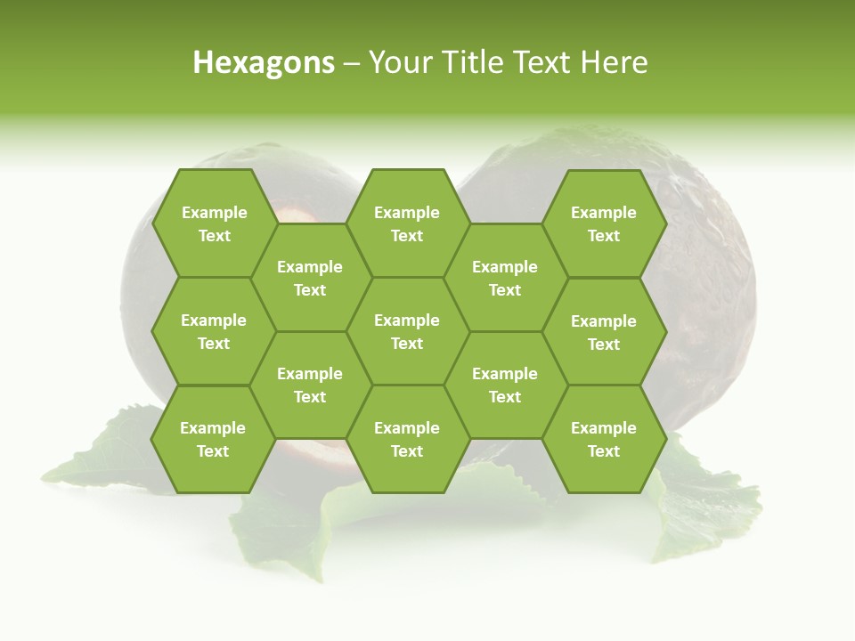 Healthy Purple Isolated PowerPoint Template