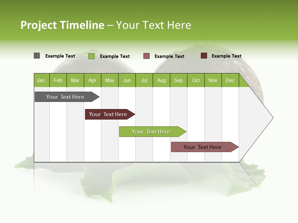 Healthy Purple Isolated PowerPoint Template