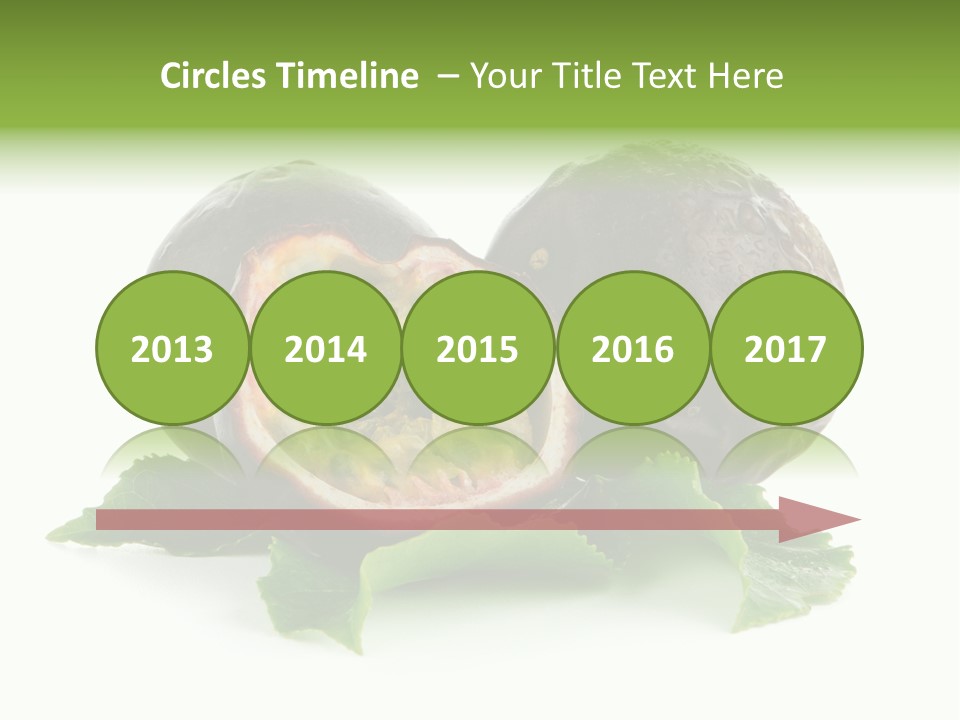 Healthy Purple Isolated PowerPoint Template