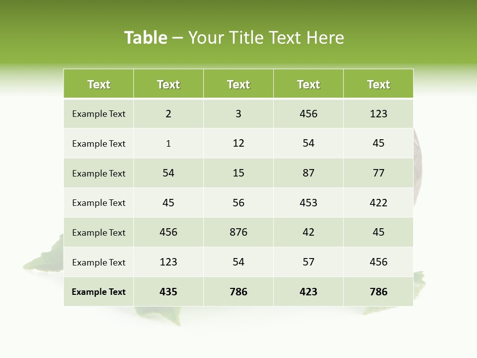 Healthy Purple Isolated PowerPoint Template