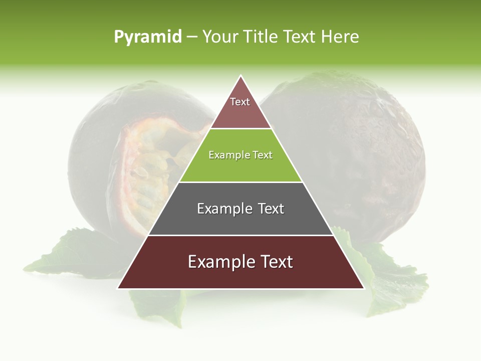 Healthy Purple Isolated PowerPoint Template