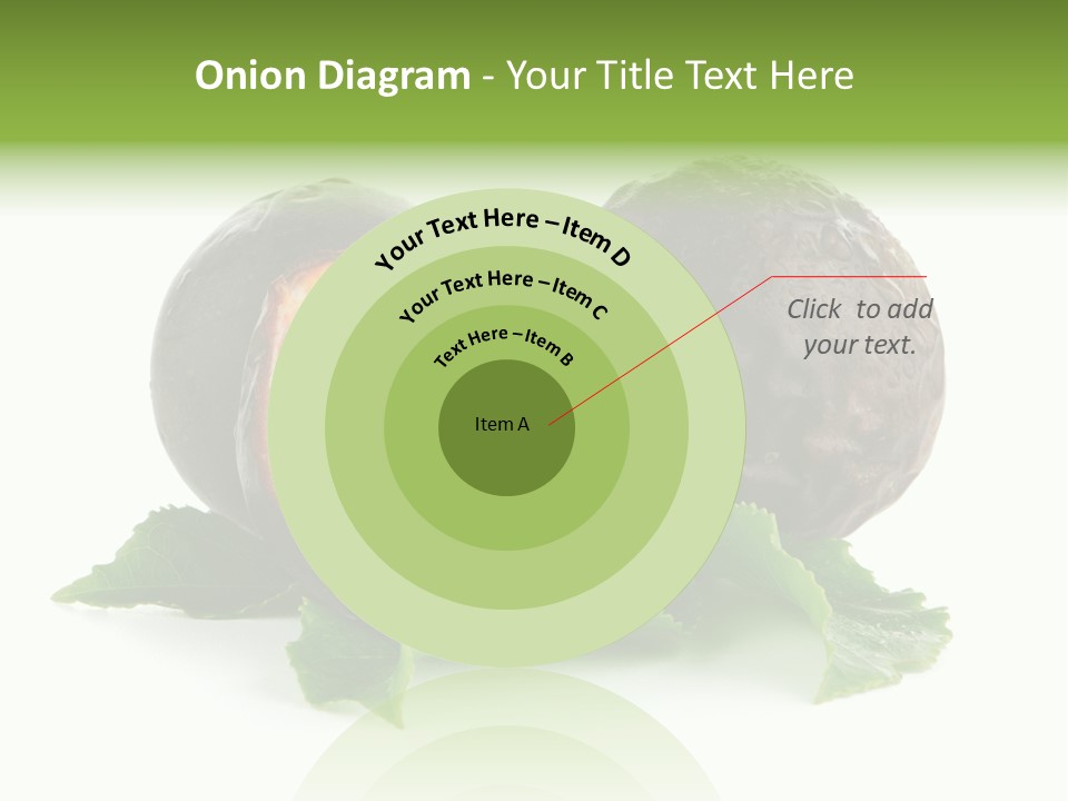 Healthy Purple Isolated PowerPoint Template